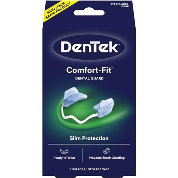 Comfort-Fit Dental Guard For Nighttime Teeth Grinding, Comfort-Fit Guard,2 Count - Picture 1 of 7